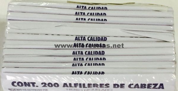 Aguja Alfiler Imp C/2400