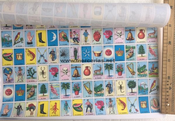 Loteria Plan.grande Gallo 50pzs