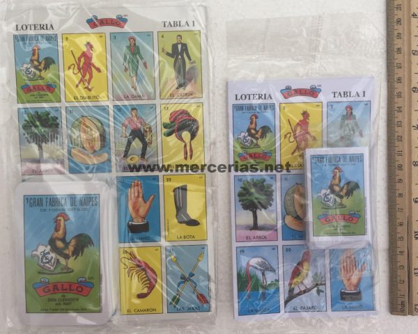 Juego Lotería Tradicional Marca Gallo - Imagen 2