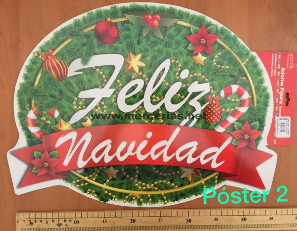 Póster Navideño "Feliz Navidad"