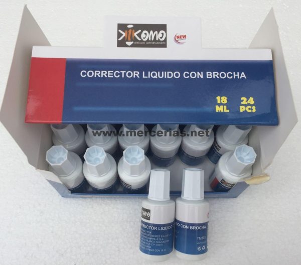 Corrector Liq.c/brocha 24pz